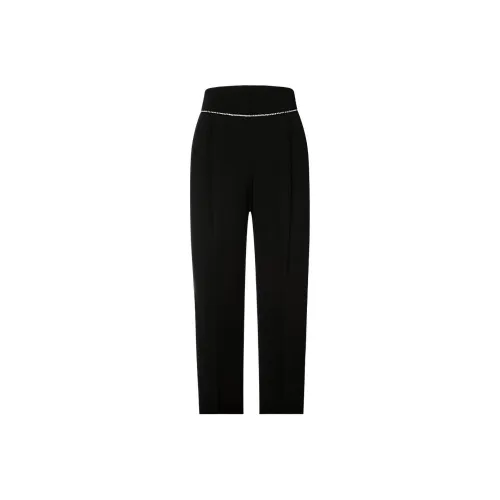 MSGM Embellished Trim Tailored Trousers