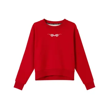 Oudifu Sweatshirts Women's Red