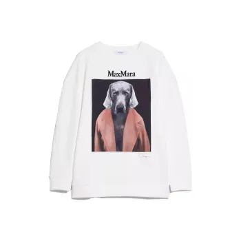 MaxMara Logo Embroidered Crewneck Sweatshirt