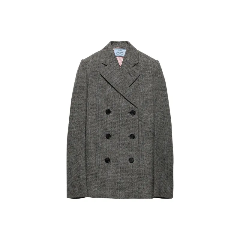 PRADA Prince Of Wales Checked Blazer-0