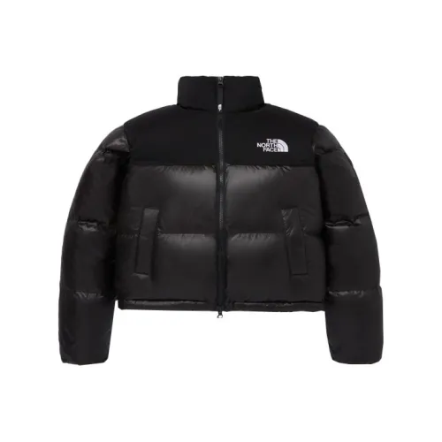 THE NORTH FACE Women's Novelty Nuptse Rds Down stampa jacket Real Black