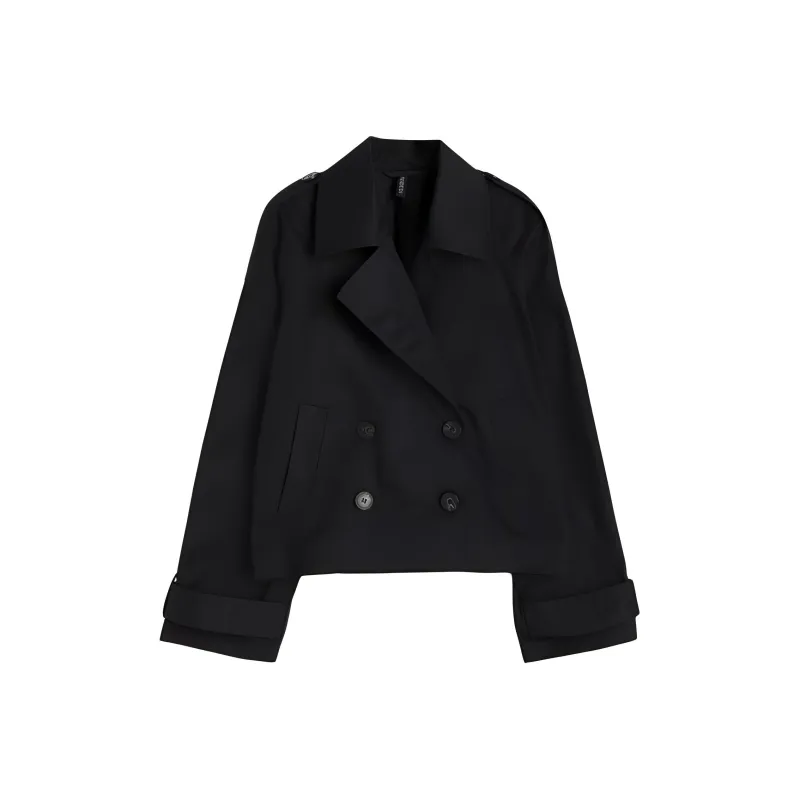 H&M Coats Women's Black-0