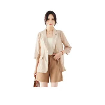 TERRE BLEUE Business Suit Women's Champagne