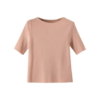 Late White Knitwear Women's Dusty Pink