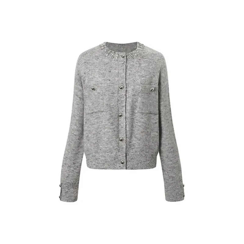 Yvetteclassic Knitwear Women's Gray-0