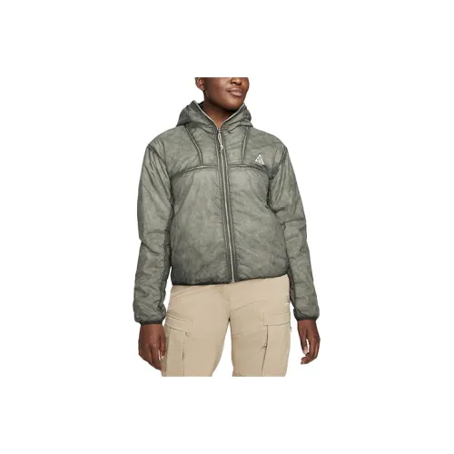 Nike Puffer Jacket Women's Light Army Green