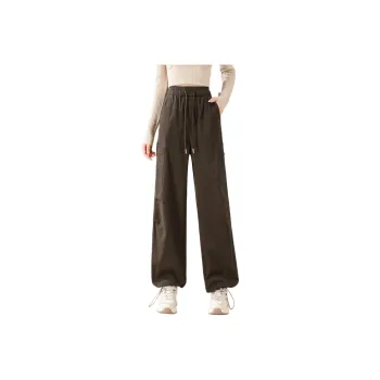 TERRE BLEUE Casual Pants Women's Dark Coffee