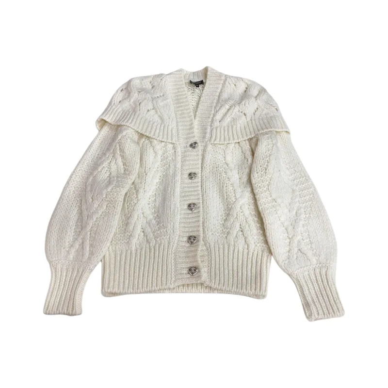 CHANEL 21B Fall Winter Premium Handmade Workshop Knitwear Women's White-0