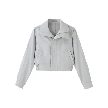 COMMON VALUE Cropped Coats Unisex