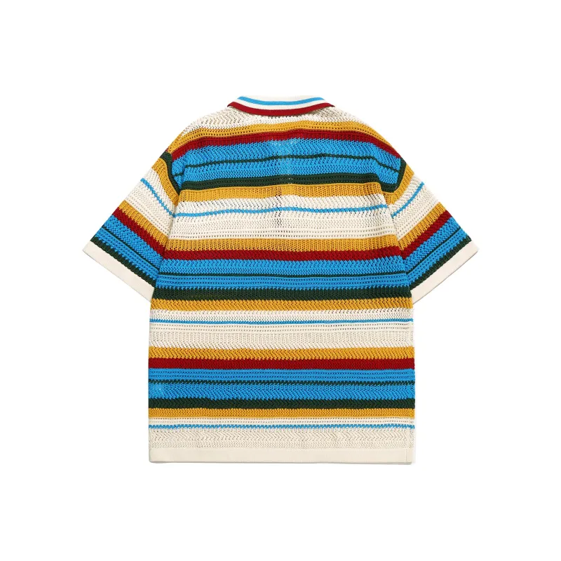 Guuka Polo Shirt Unisex Colorful Blue-1