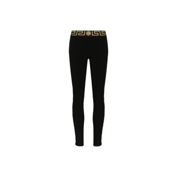 VERSACE Leggings Women's Black