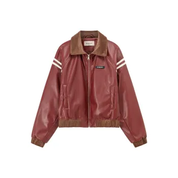 NO ONE ELSE Puffer Jacket Women's Vintage Red