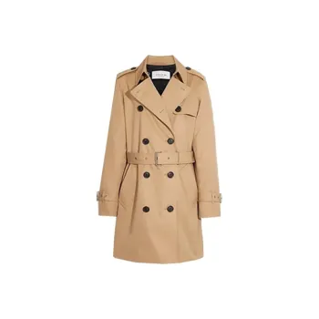 COACH Trench Coats Women's Khaki