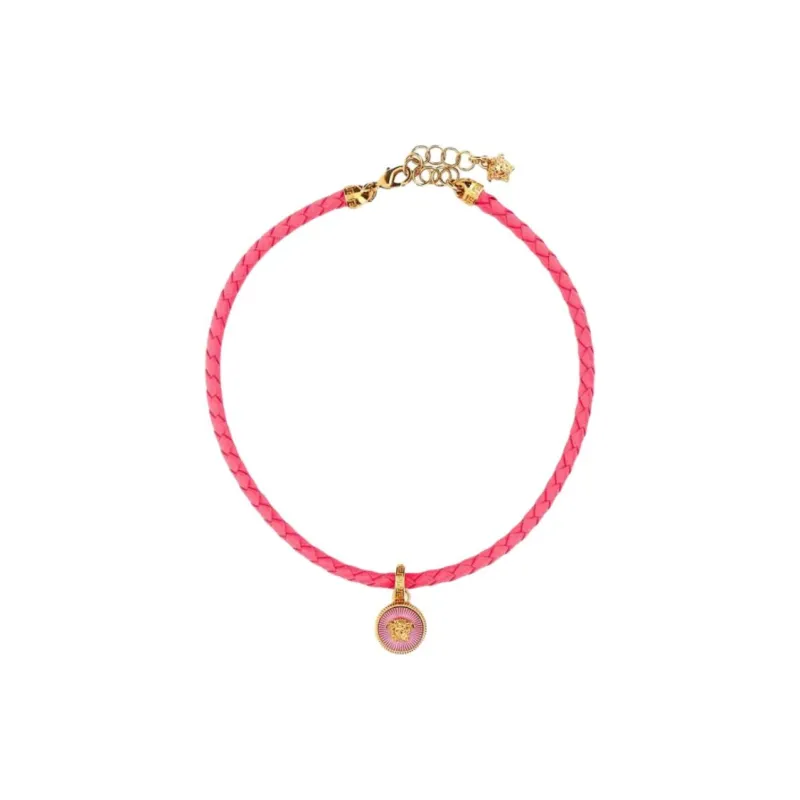 FANSIZHE Metal Necklaces Women's Pink-1