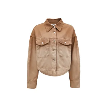 ONLY Denim Jacket Women's Lipped Umber