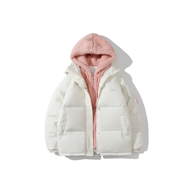 ONE PASS STUDIO Puffer Jacket Women's White-0