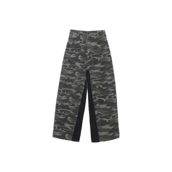 Fax Copy Express SS22 Casual Pants Women's Camouflage