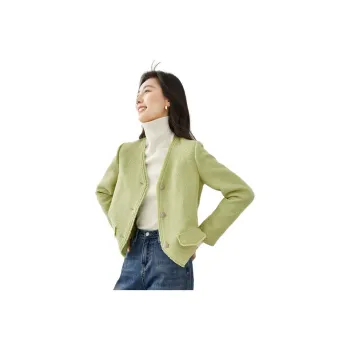 VIMLY Cropped Coats Women's