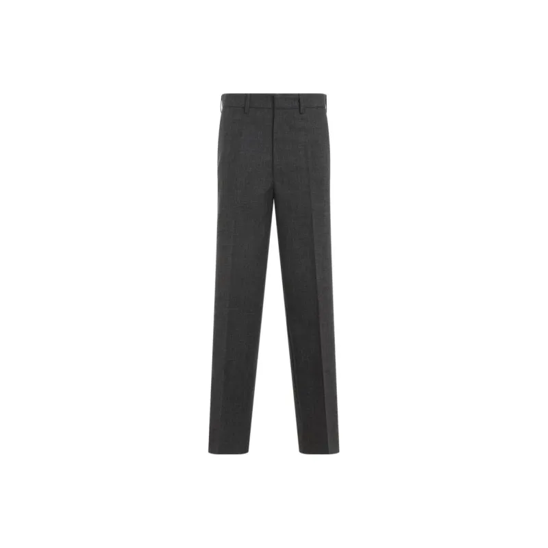 MIU MIU Pleated Tailored Trousers-0