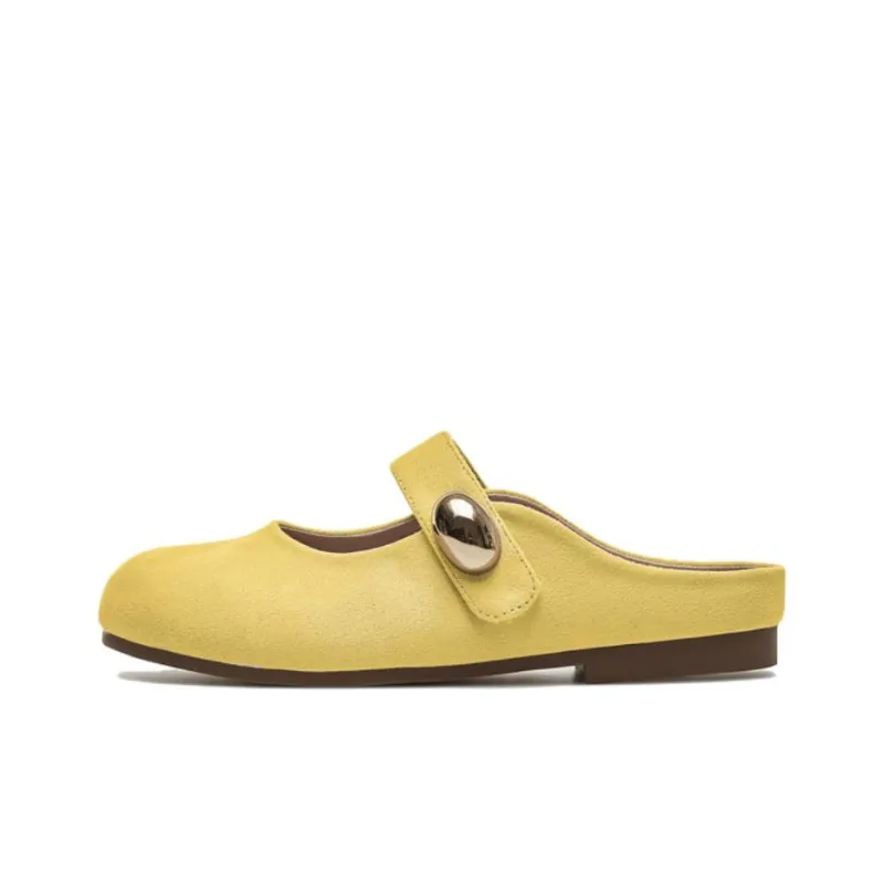15 MINS Closed Toe Slippers 3cm Women's-12