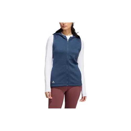Adidas Vests Women's Navy Blue