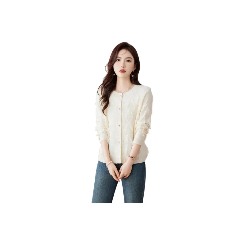 X MOOM Knitwear Women's White-0