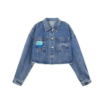 B.Duck Denim Jacket Women's Light Denim Blue