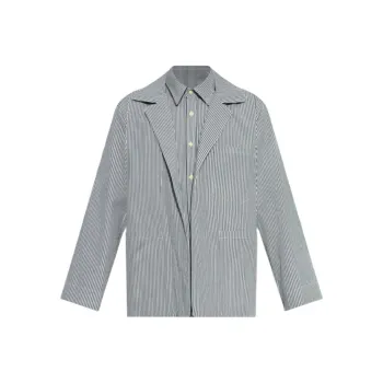 Maison Margiela Striped Layered Jackets