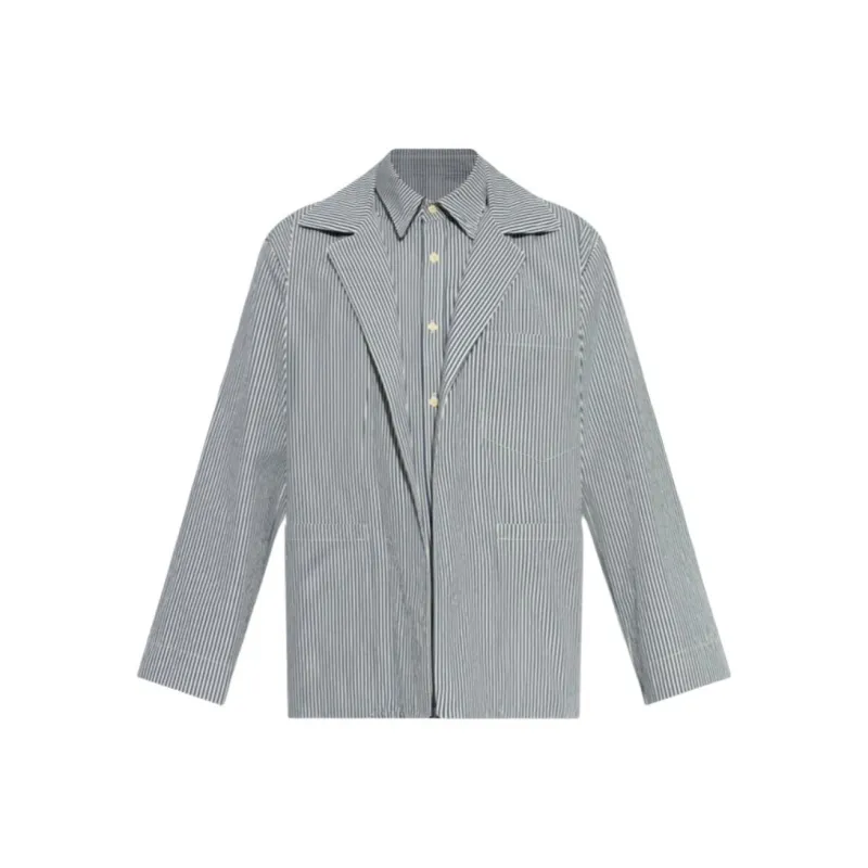 Maison Margiela Striped Layered Jackets-0