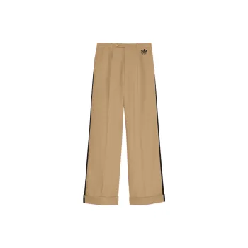 Adidas X GUCCI Casual Pants Women's Beige