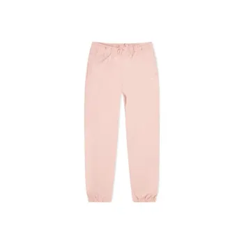 Nike Women's Solo Swoosh Fleece Trousers Bleached Coral/White