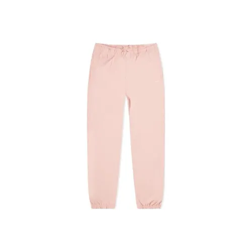 Nike Women's Solo Swoosh Fleece Trousers Bleached Coral/White