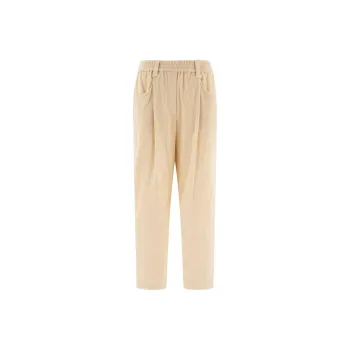 Brunello Cucinelli Corduroy Cropped Leg Trousers