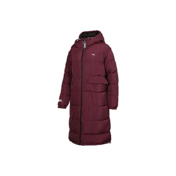 PUMA Puffer Jacket Winter Women's Burgundy