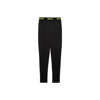 GUCCI Logo print Waistband Leggings