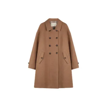 SOLIGHTER Coats Women's Red Coffee