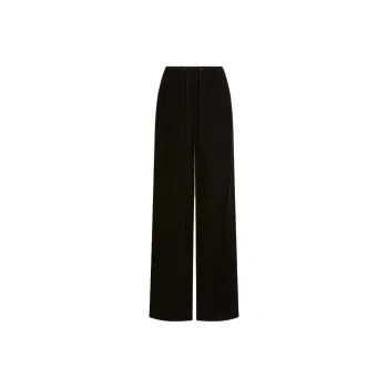 SCANLAN THEODORE Velvet Trouser Casual Pants Women's Black