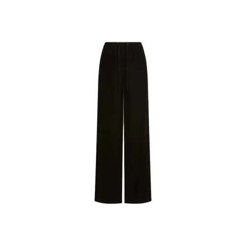SCANLAN THEODORE Velvet Trouser Casual Pants Women's Black