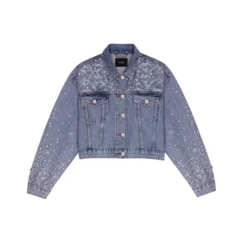 Maje Denim Jackets Women's Blue
