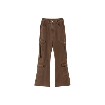 NO ONE ELSE Casual Pants Women's Coffee