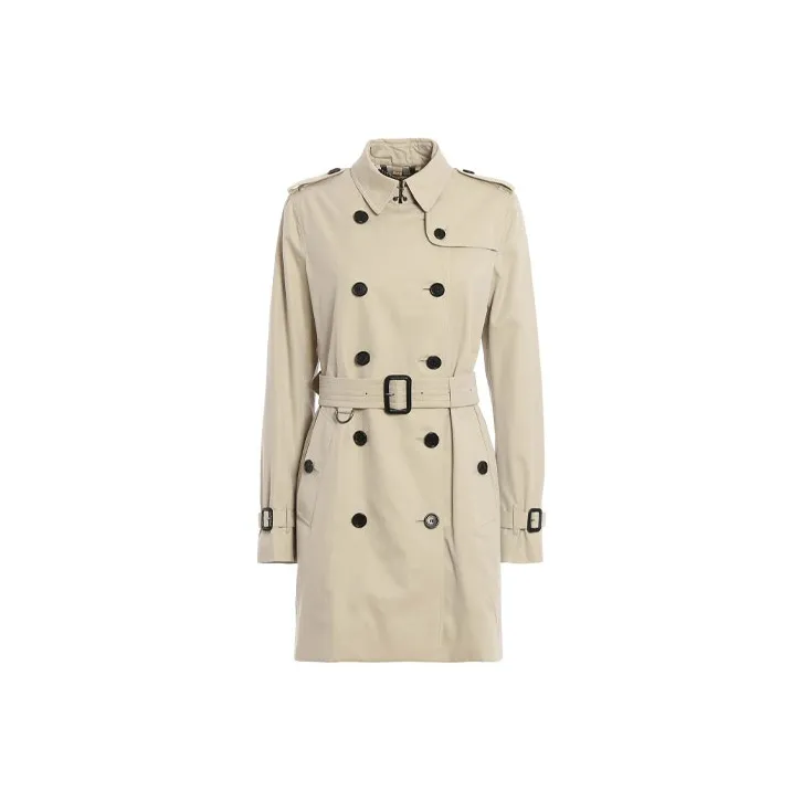 Burberry Trench Coat Women's Beige-0