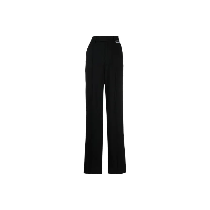 Vetements Knitted Sweatpants Women's Black-0