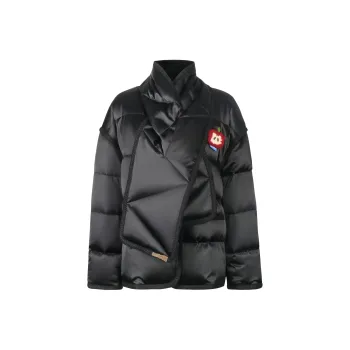 Valeria Obbaco Down Jacket Women's Black