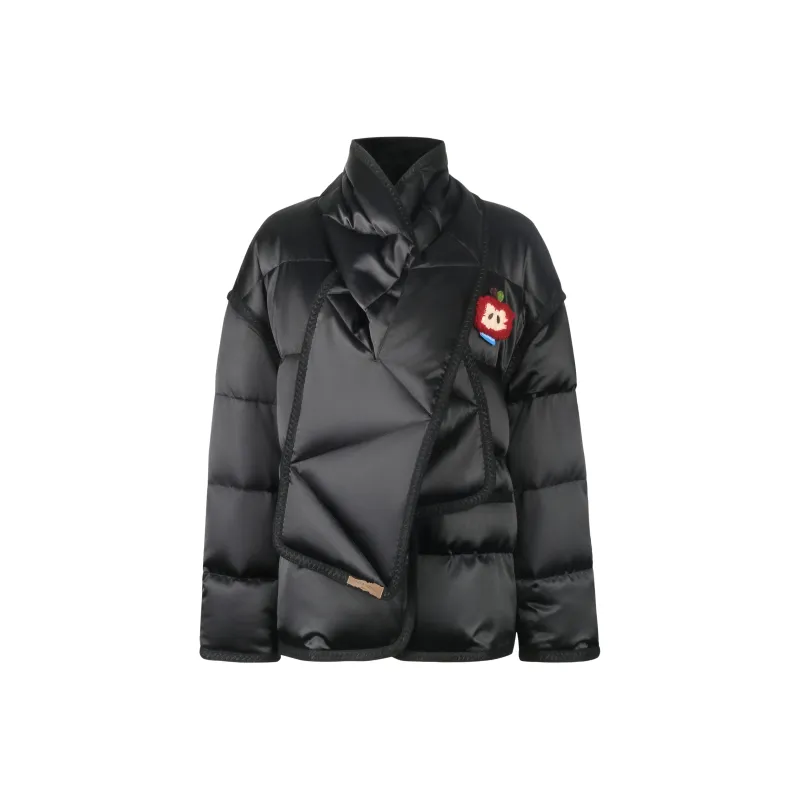 Valeria Obbaco Down Jacket Women's Black-0