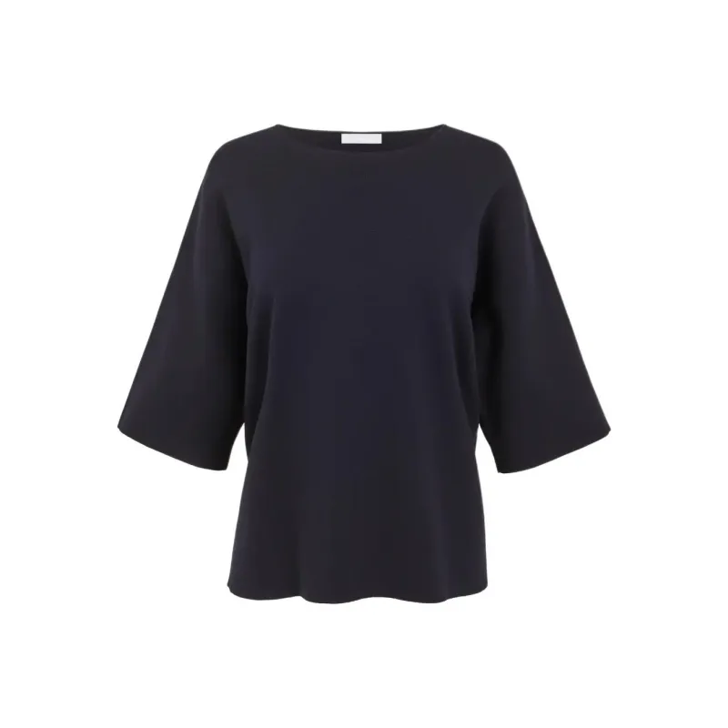 PAROSH Knitwear Women's Dark Blue-0