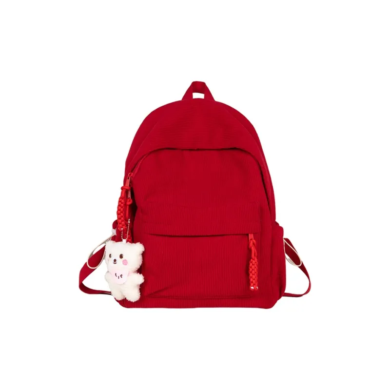 SUN EARTH &U Corduroy Backpack Regular Unisex Multicolor-9