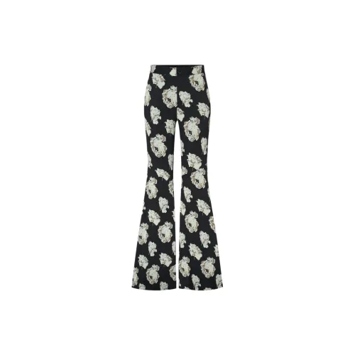 MOCO Casual Pants Women
s Black With Print