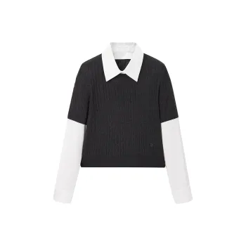 PEACEBIRD Knitwear Women's Magnetic Black