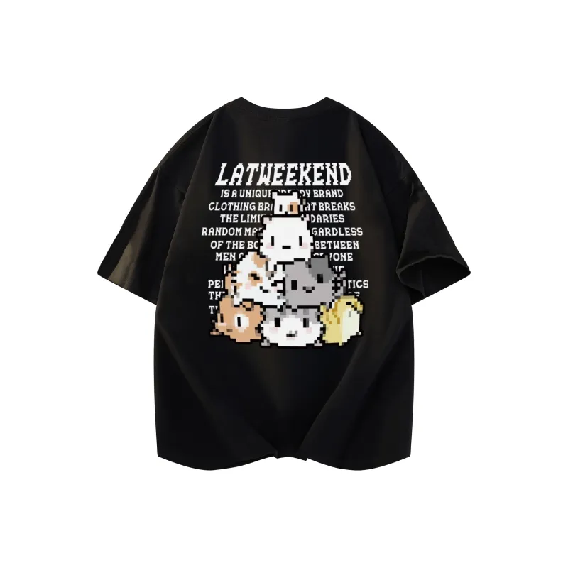 LA'T.WEEKEND T Shirts Unisex-33