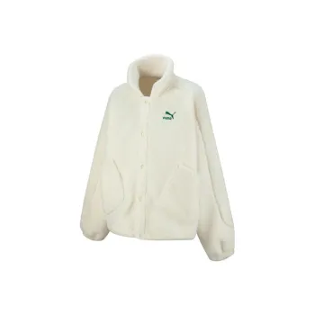 PUMA Velvet Jackets Women's Pure White